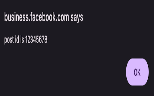 FB Post ID Grabber  from Chrome web store to be run with OffiDocs Chromium online