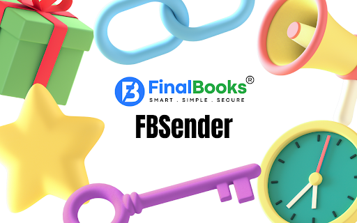 fbsender  from Chrome web store to be run with OffiDocs Chromium online