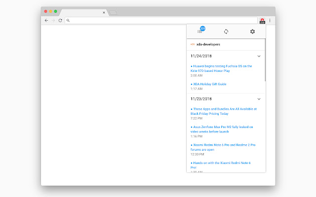FeedPop: Simple RSS feed reader  from Chrome web store to be run with OffiDocs Chromium online