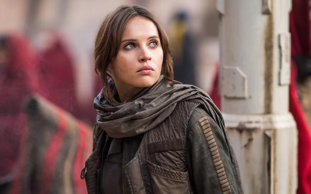 Felicity Jones Jyn Erso Rogue One: A Star War  from Chrome web store to be run with OffiDocs Chromium online