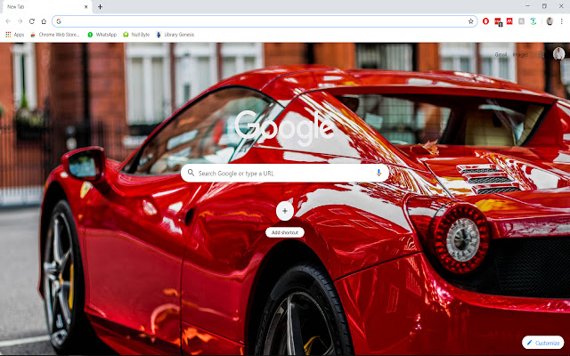 Ferrari 458  from Chrome web store to be run with OffiDocs Chromium online