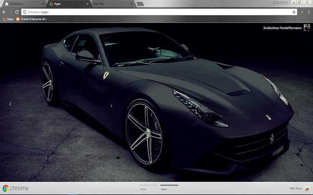 Ferrari Berlinetta Black Fastest Supercar  from Chrome web store to be run with OffiDocs Chromium online