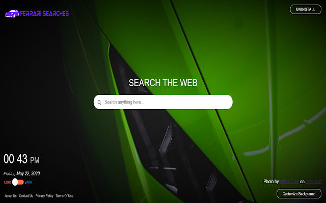 Ferrari Searches  from Chrome web store to be run with OffiDocs Chromium online