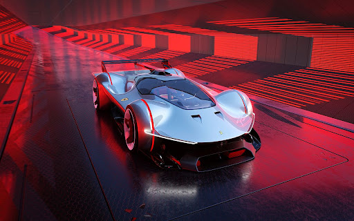 Ferrari Supercar Browser Theme  from Chrome web store to be run with OffiDocs Chromium online