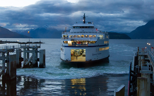 Ferry Docking at Mountain Bay  from Chrome web store to be run with OffiDocs Chromium online