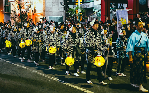 Festival at night  from Chrome web store to be run with OffiDocs Chromium online