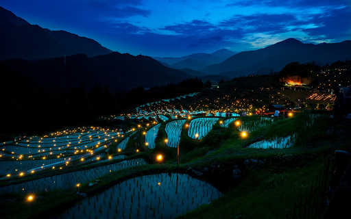 Festival night on the village  from Chrome web store to be run with OffiDocs Chromium online