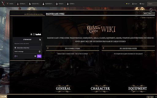 Fextralife Fix  from Chrome web store to be run with OffiDocs Chromium online