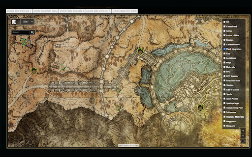 Fextralife VIP Map  from Chrome web store to be run with OffiDocs Chromium online