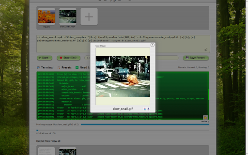FFmpeg Fun Tab  from Chrome web store to be run with OffiDocs Chromium online