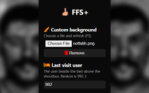 FFS+  from Chrome web store to be run with OffiDocs Chromium online