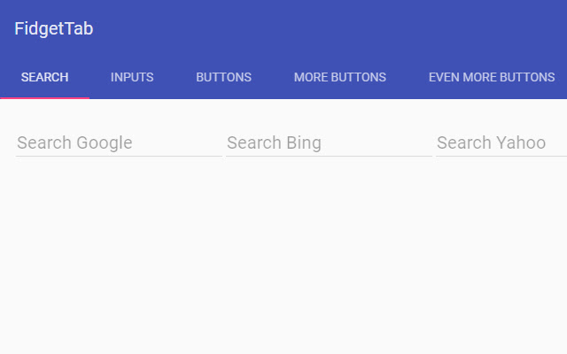 Fidget Tab  from Chrome web store to be run with OffiDocs Chromium online
