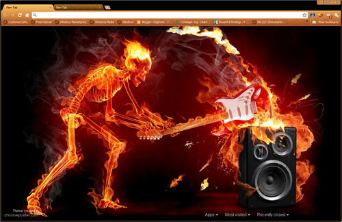 Fiery Music  from Chrome web store to be run with OffiDocs Chromium online
