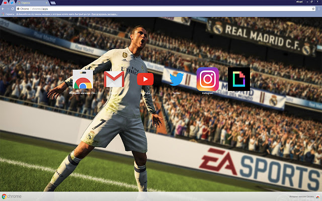 FIFA 18 CRISTIANO RONALDO Game | Simulation  from Chrome web store to be run with OffiDocs Chromium online
