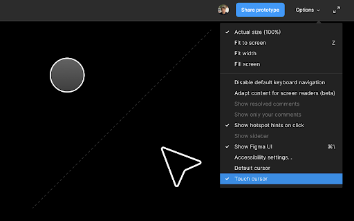 Figma Cursor Toggle  from Chrome web store to be run with OffiDocs Chromium online