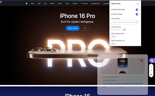 figma pixel  from Chrome web store to be run with OffiDocs Chromium online