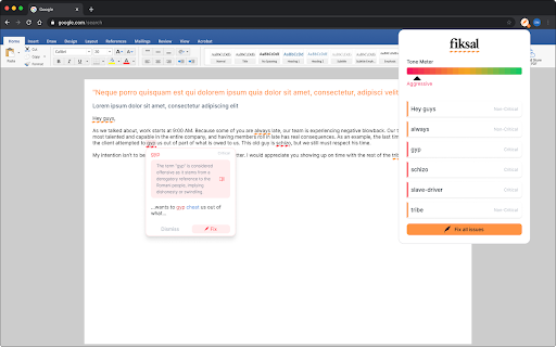 Fiksal  from Chrome web store to be run with OffiDocs Chromium online