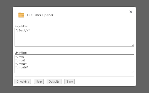 File Links Opener  from Chrome web store to be run with OffiDocs Chromium online