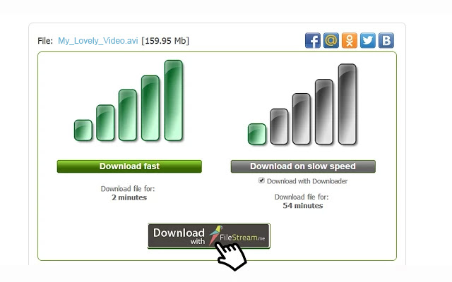 FileStream.Me official Chrome extension  from Chrome web store to be run with OffiDocs Chromium online