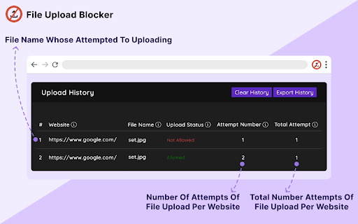 File Upload Blocker  from Chrome web store to be run with OffiDocs Chromium online
