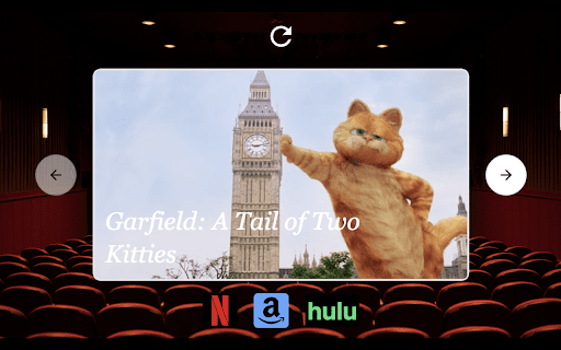 filmrecommender  from Chrome web store to be run with OffiDocs Chromium online