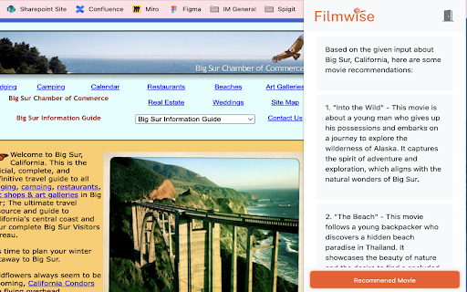 Filmwise  from Chrome web store to be run with OffiDocs Chromium online