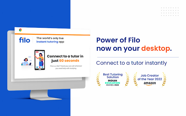 Filo Instant Ask button  from Chrome web store to be run with OffiDocs Chromium online