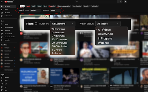 FilterTube: Youtube Home Filter  from Chrome web store to be run with OffiDocs Chromium online