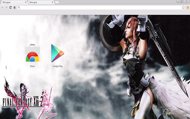 Final Fantasy XIII 2 Lighting Theme  from Chrome web store to be run with OffiDocs Chromium online