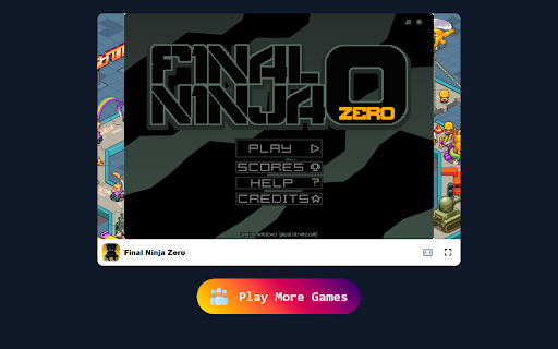 Final Ninja Zero Game Master Stealth and Precision in Ninja Combat!  from Chrome web store to be run with OffiDocs Chromium online