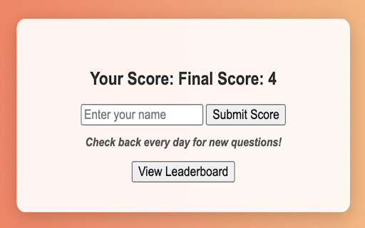 Finance Quest  from Chrome web store to be run with OffiDocs Chromium online