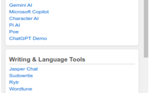 Find AI  from Chrome web store to be run with OffiDocs Chromium online
