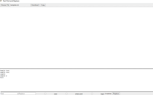 Find and Replace in Documents  from Chrome web store to be run with OffiDocs Chromium online