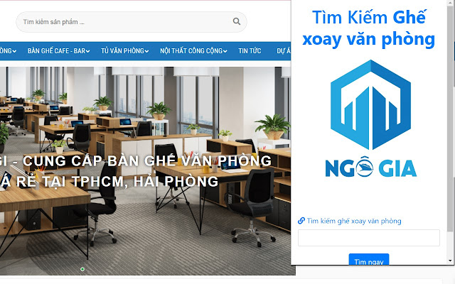 Find Ghe Xoay Van Phong Noi That NOGI  from Chrome web store to be run with OffiDocs Chromium online