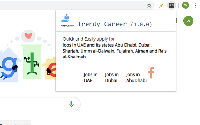 Find jobs in UAE Dubai Trendy Career  from Chrome web store to be run with OffiDocs Chromium online