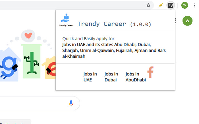 OffiDocs Chromium ഓൺലൈനിൽ പ്രവർത്തിപ്പിക്കുന്നതിന് Chrome വെബ് സ്റ്റോറിൽ നിന്ന് യുഎഇ ദുബായ് ട്രെൻഡി കരിയറിൽ ജോലി കണ്ടെത്തുക