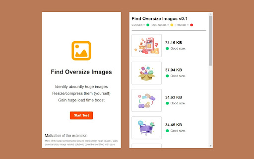 Find Oversize Image  from Chrome web store to be run with OffiDocs Chromium online