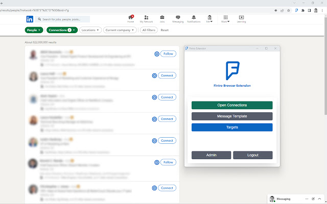 Fintro  from Chrome web store to be run with OffiDocs Chromium online