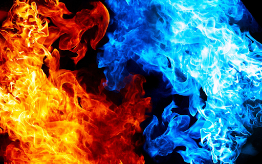 Fire and Ice Abstract  from Chrome web store to be run with OffiDocs Chromium online