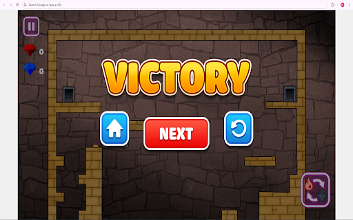 Fireboy and Watergirl Unblocked Games  from Chrome web store to be run with OffiDocs Chromium online