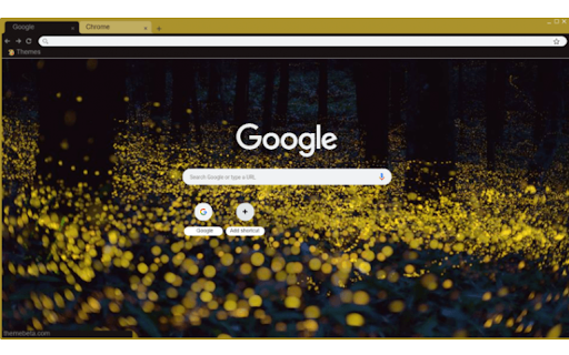 Fireflies in the woods  from Chrome web store to be run with OffiDocs Chromium online
