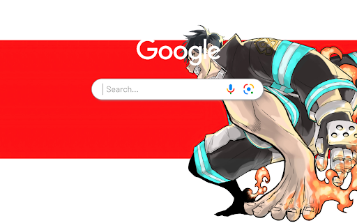Fire Force Shinra 8K Wallpaper Anime Theme  from Chrome web store to be run with OffiDocs Chromium online