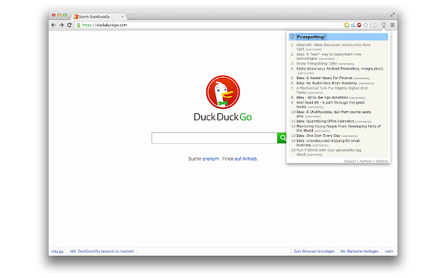 Firespotting! Interesting Ideas, Every Day!  from Chrome web store to be run with OffiDocs Chromium online