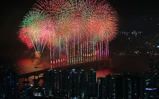 Fireworks night  from Chrome web store to be run with OffiDocs Chromium online