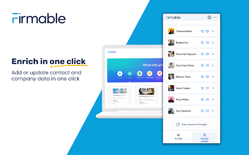 Firmable: Australia’s go to B2B database  from Chrome web store to be run with OffiDocs Chromium online