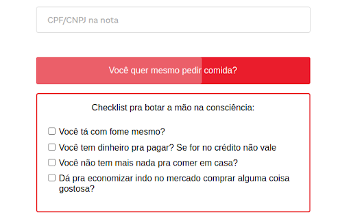 Fiscal de ifood  from Chrome web store to be run with OffiDocs Chromium online