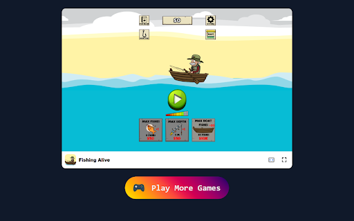 Fishing Alive Game Catch Over 200 Unique Fish Species!  from Chrome web store to be run with OffiDocs Chromium online