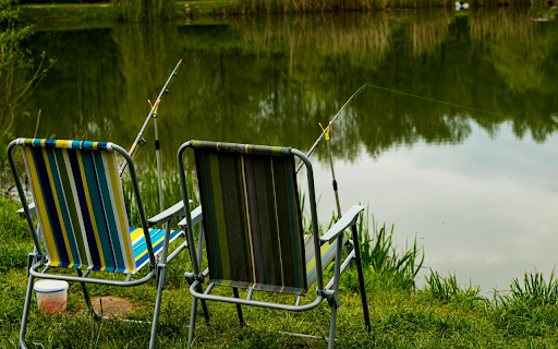 Fishing by the river  from Chrome web store to be run with OffiDocs Chromium online