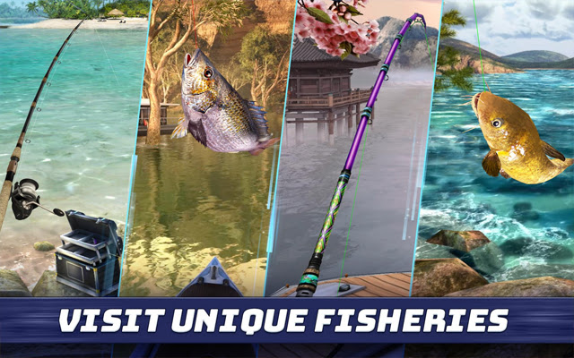 Fishing Clash: Fish Catching de Chrome web store se ejecutará con OffiDocs Chromium en línea