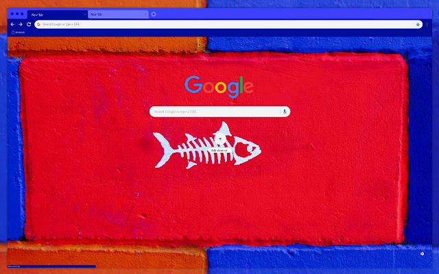 Fish skeleton  from Chrome web store to be run with OffiDocs Chromium online